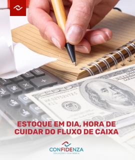 Estoque em dia, hora de cuidar do fluxo de caixa